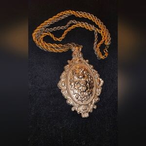 Gold & Silver Statement Necklace